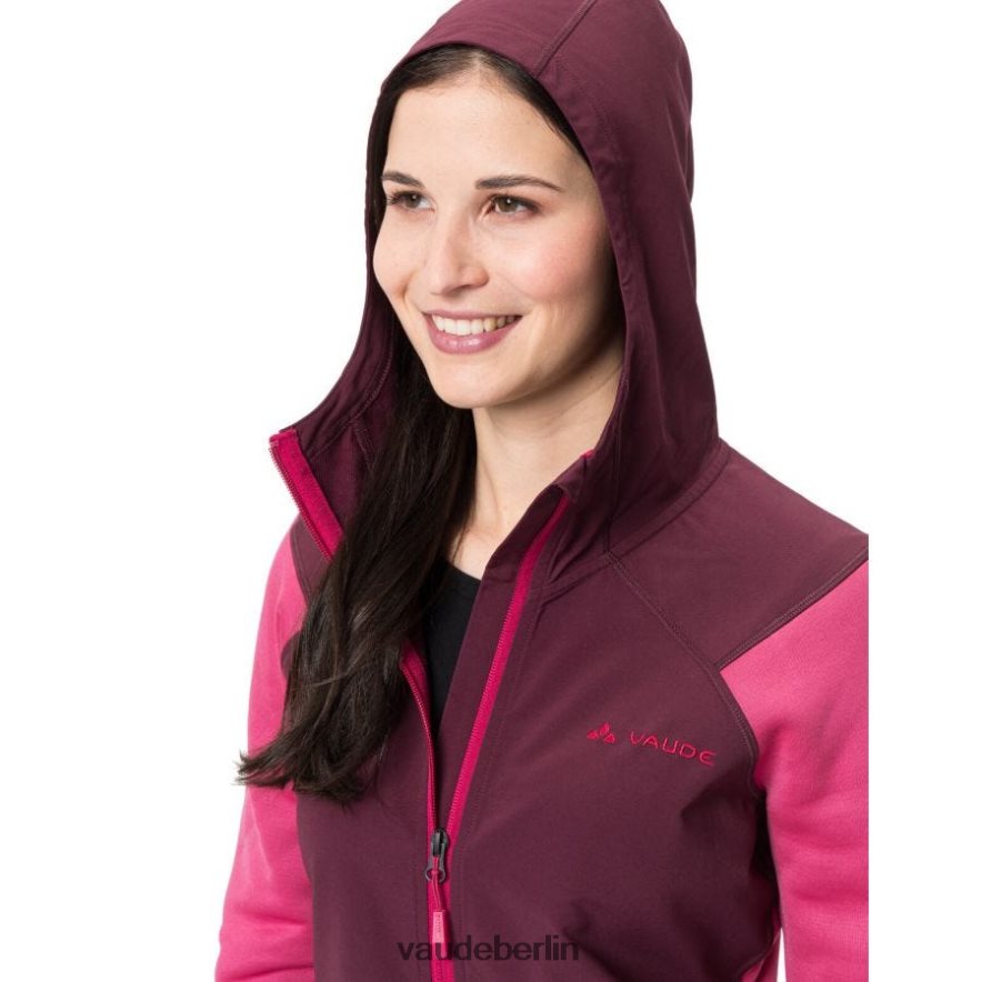 VAUDE Tremalzo-Fleece-Radjacke purpurrot Kleidung HLT448276
