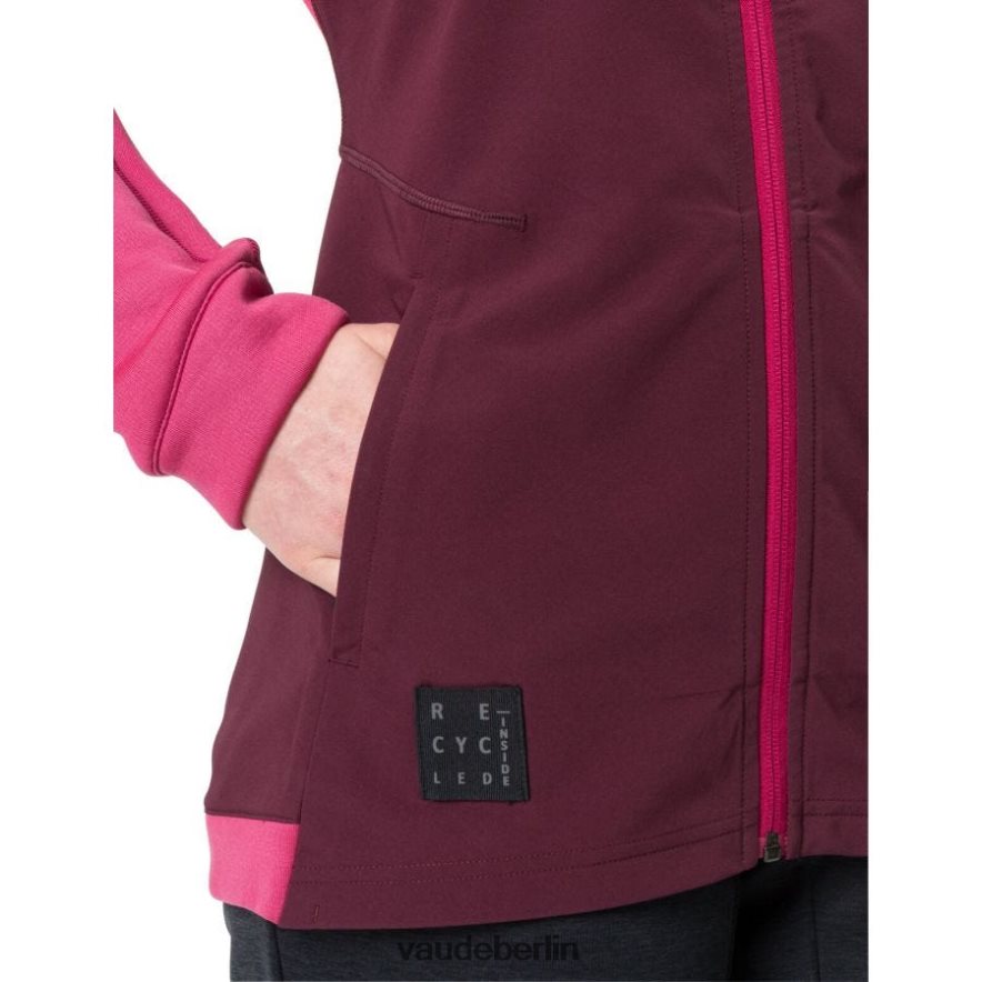 VAUDE Tremalzo-Fleece-Radjacke purpurrot Kleidung HLT448276