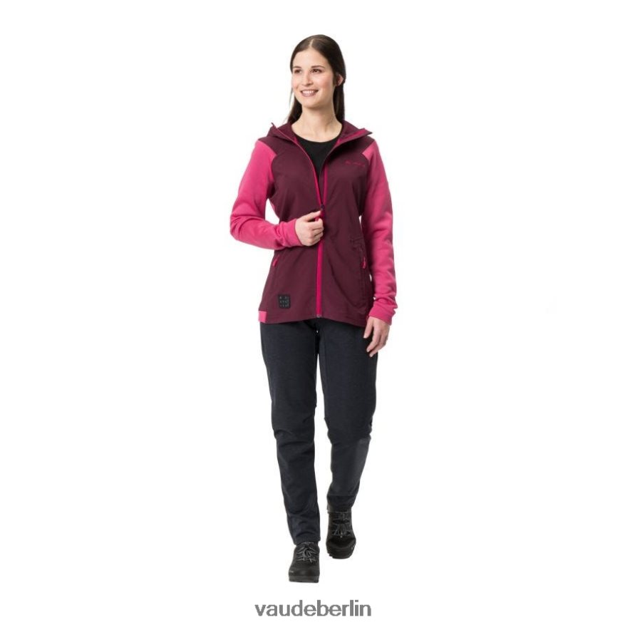 VAUDE Tremalzo-Fleece-Radjacke purpurrot Kleidung HLT448276