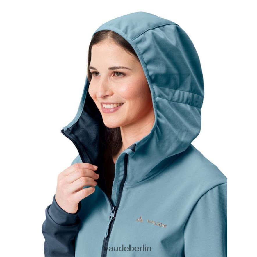 VAUDE Tremalzo Softshell-Radjacke dunkles Meer Kleidung HLT448348