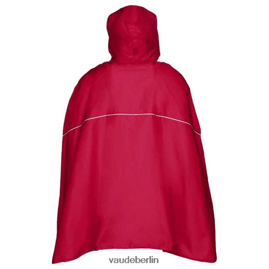 VAUDE Valdipino Regenponcho indisches Rot Kleidung HLT448237