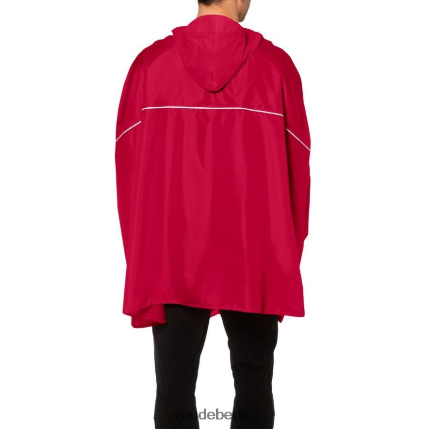 VAUDE Valdipino Regenponcho indisches Rot Kleidung HLT448237