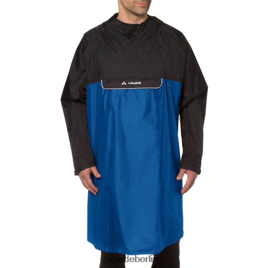 VAUDE Valero Regenponcho Blau Kleidung HLT448241