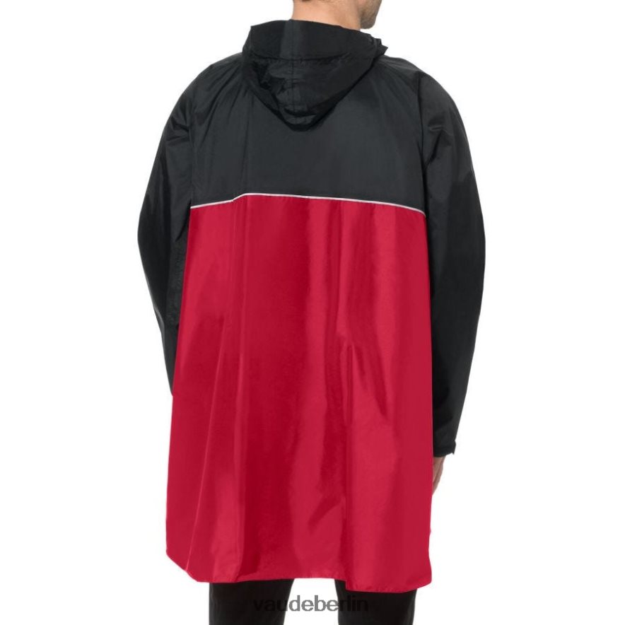 VAUDE Valero Regenponcho indisches Rot Kleidung HLT448242