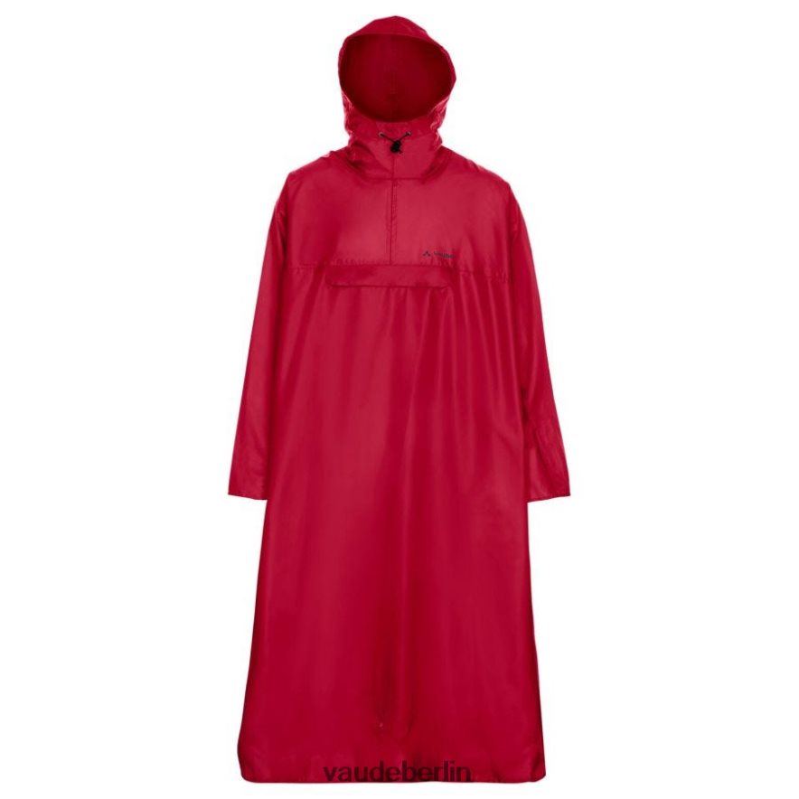 VAUDE Wanderrucksack Regenponcho indisches Rot Kleidung HLT448247