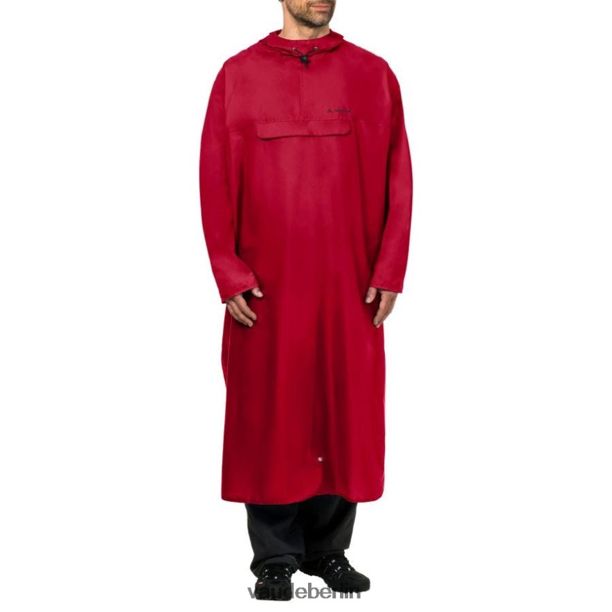 VAUDE Wanderrucksack Regenponcho indisches Rot Kleidung HLT448247