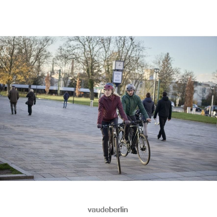 VAUDE Warme Rad-Regenjacke für Radfahrer dunkles Meer Kleidung HLT448234