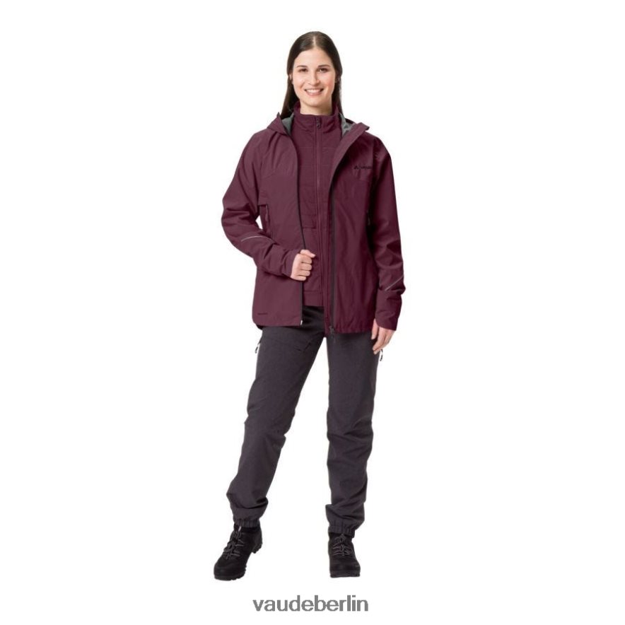 VAUDE Yaras 3-in-1-Radjacke Cassis Kleidung HLT448319