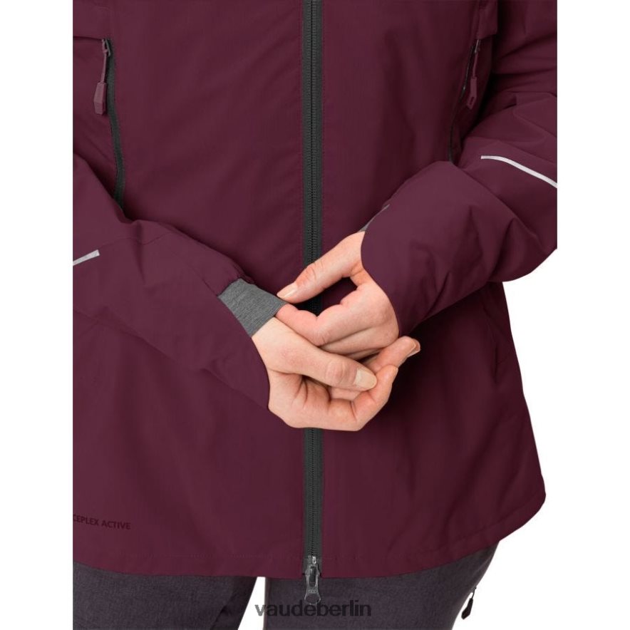 VAUDE Yaras 3-in-1-Radjacke Cassis Kleidung HLT448319