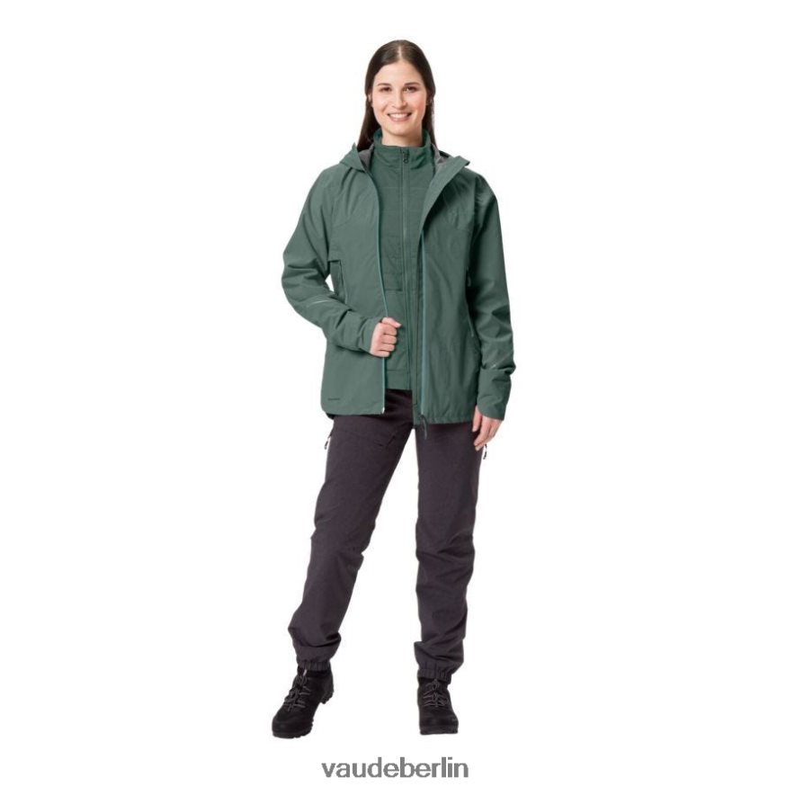 VAUDE Yaras 3-in-1-Radjacke staubiger Wald Kleidung HLT448320