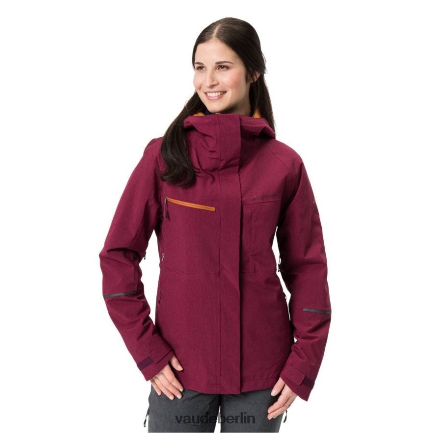 VAUDE Yaras Fahrrad-Regenjacke Cassis Kleidung HLT448293