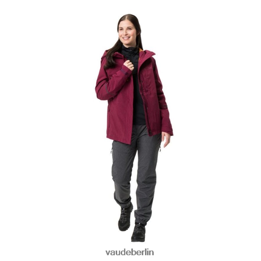 VAUDE Yaras Fahrrad-Regenjacke Cassis Kleidung HLT448293