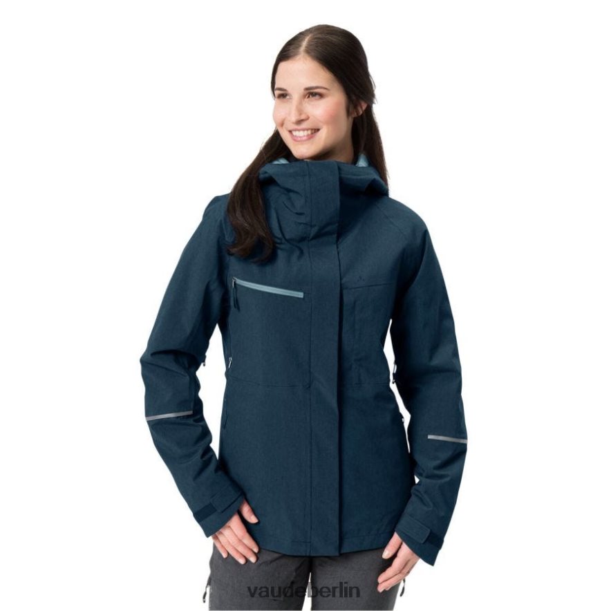 VAUDE Yaras Fahrrad-Regenjacke staubiger Wald Kleidung HLT448292