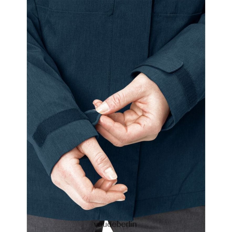 VAUDE Yaras Fahrrad-Regenjacke staubiger Wald Kleidung HLT448292