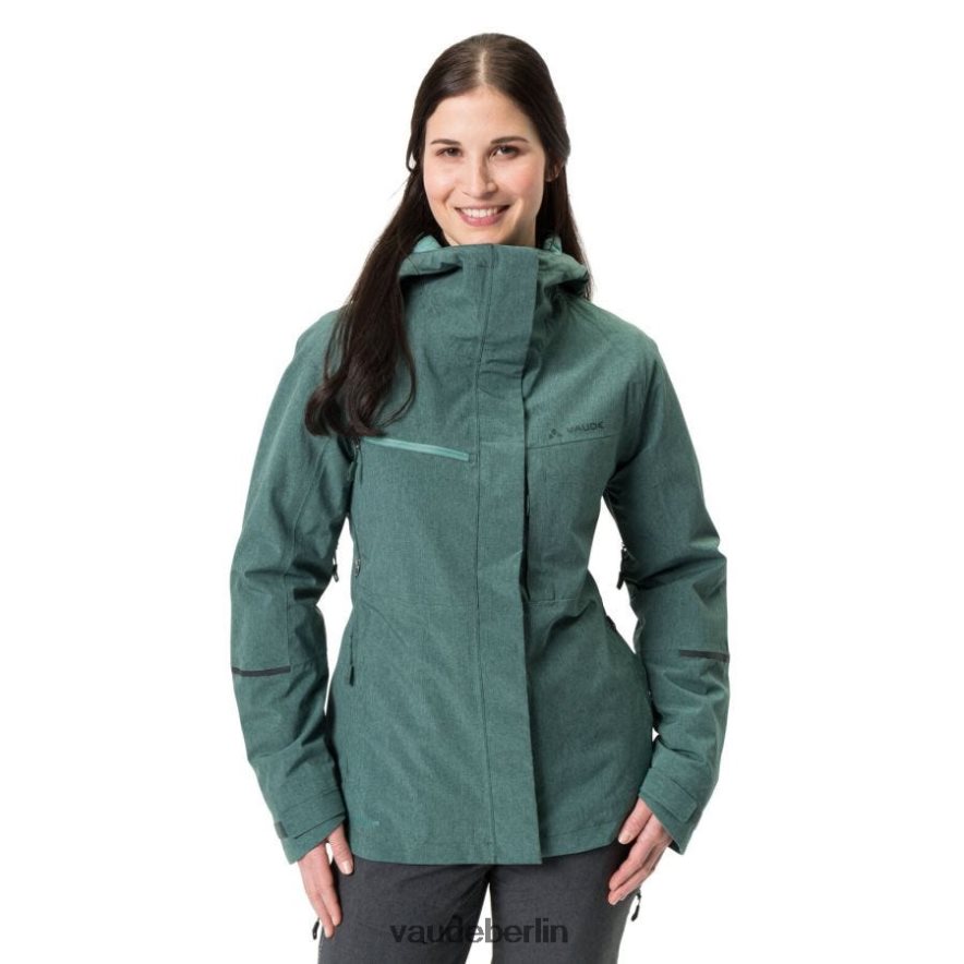 VAUDE Yaras Fahrrad-Regenjacke staubiger Wald Kleidung HLT448294