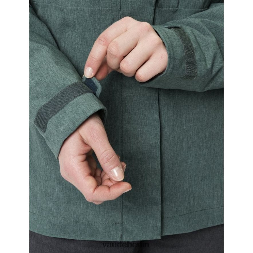 VAUDE Yaras Fahrrad-Regenjacke staubiger Wald Kleidung HLT448294