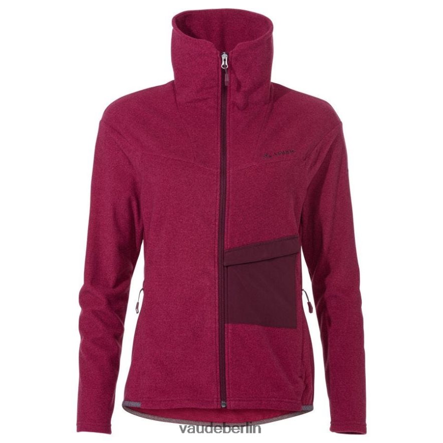 VAUDE Yaras Fleece-Radjacke purpurrot Kleidung HLT448358