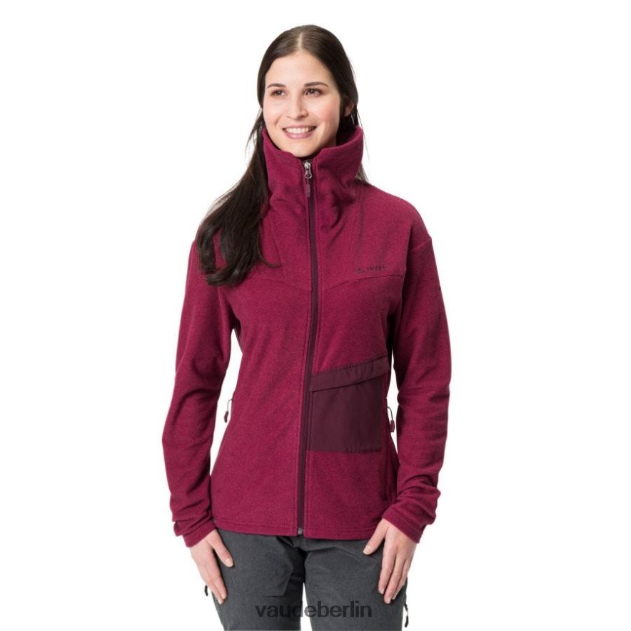 VAUDE Yaras Fleece-Radjacke purpurrot Kleidung HLT448358