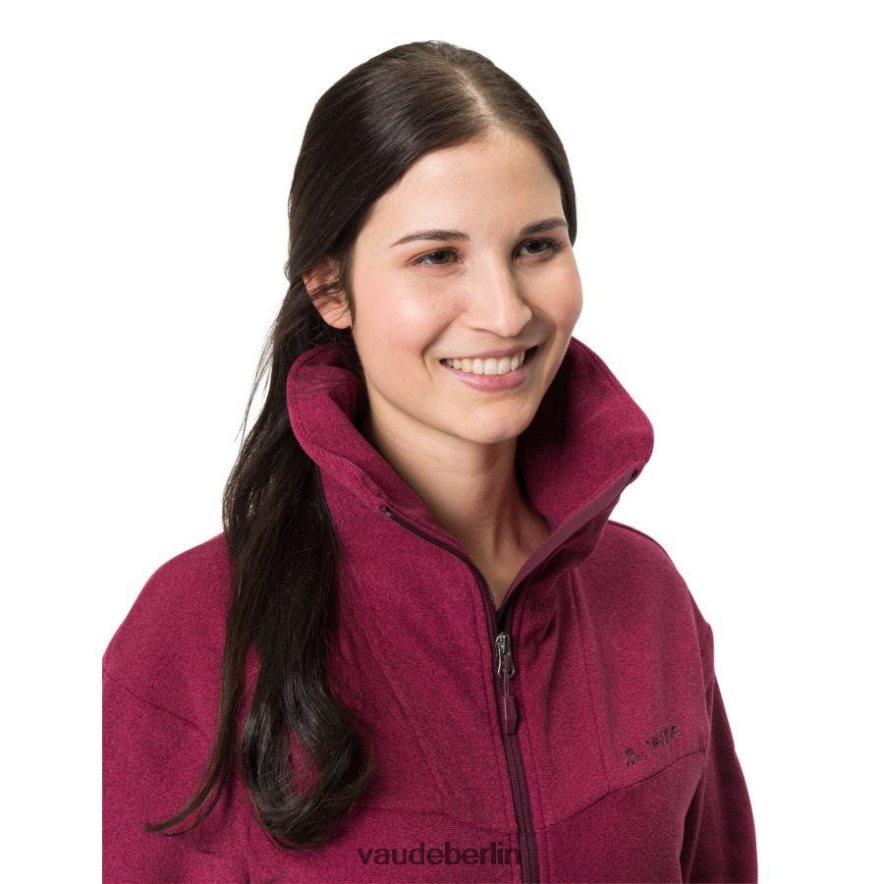 VAUDE Yaras Fleece-Radjacke purpurrot Kleidung HLT448358