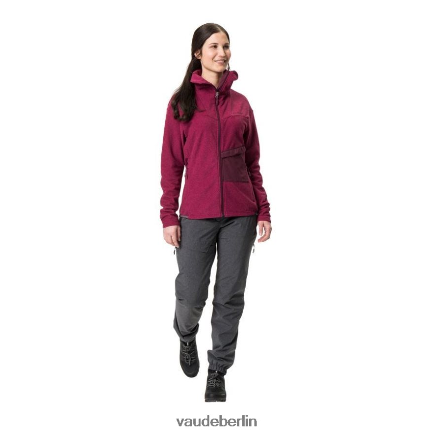 VAUDE Yaras Fleece-Radjacke purpurrot Kleidung HLT448358