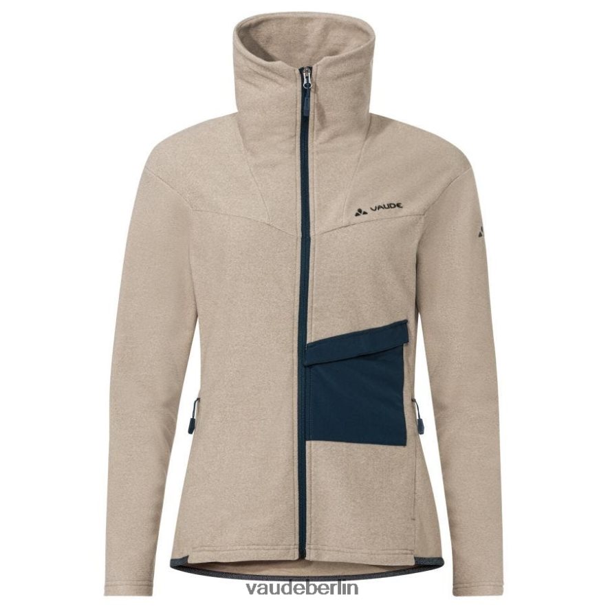 VAUDE Yaras Fleece-Radjacke staubiges Moos Kleidung HLT448356