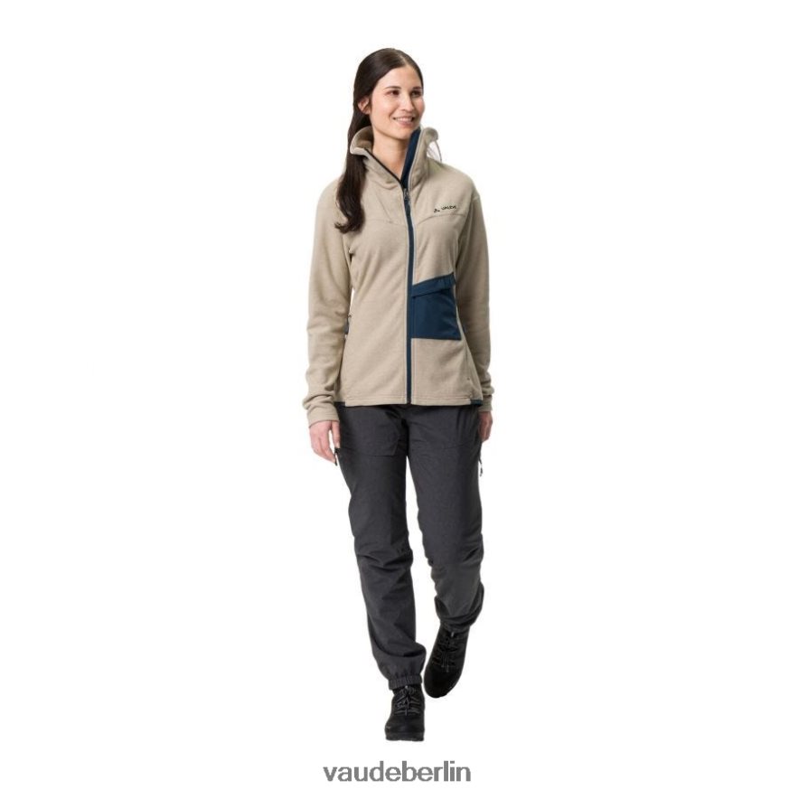 VAUDE Yaras Fleece-Radjacke staubiges Moos Kleidung HLT448356