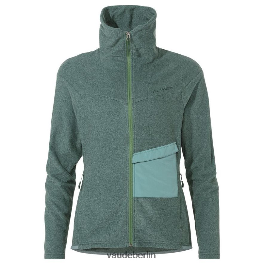 VAUDE Yaras Fleece-Radjacke staubiges Moos Kleidung HLT448357