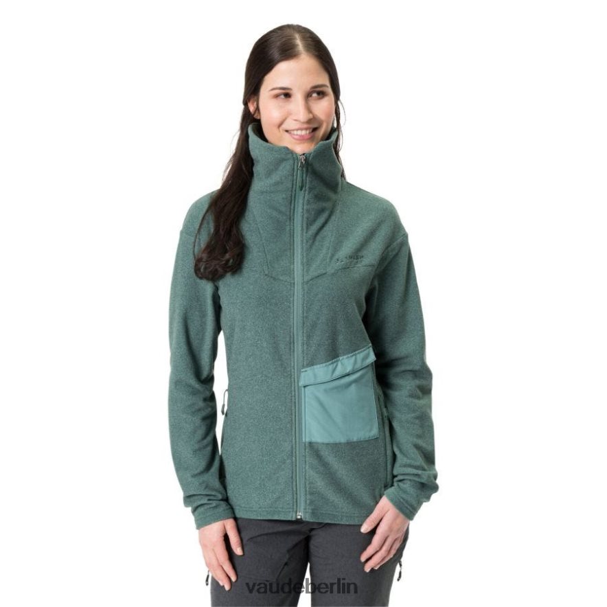 VAUDE Yaras Fleece-Radjacke staubiges Moos Kleidung HLT448357