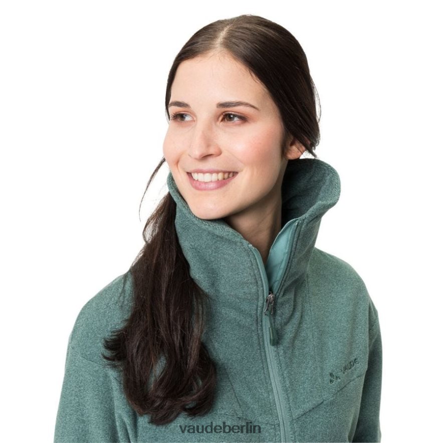 VAUDE Yaras Fleece-Radjacke staubiges Moos Kleidung HLT448357