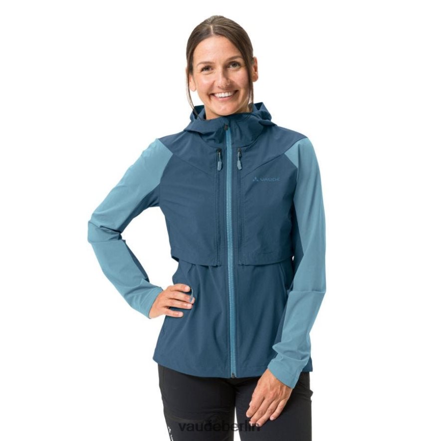 VAUDE moab abzippbare Softshelljacke dunkles Meer Kleidung HLT448164