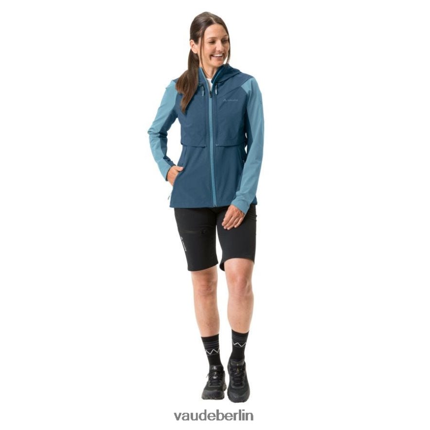 VAUDE moab abzippbare Softshelljacke dunkles Meer Kleidung HLT448164