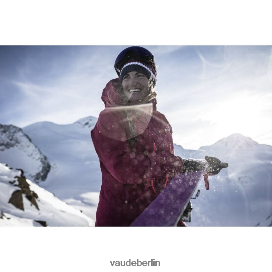 VAUDE monviso 3-lagige alpine Skitourenjacke purpurrot Kleidung HLT448295