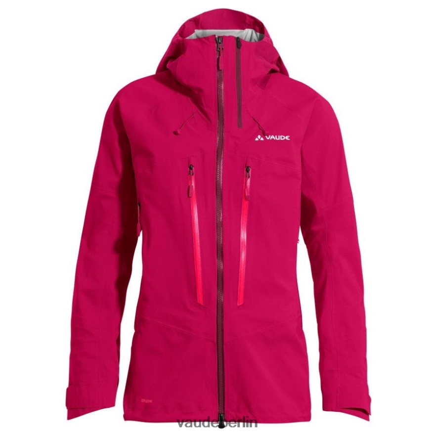 VAUDE monviso 3-lagige alpine Skitourenjacke purpurrot Kleidung HLT448297