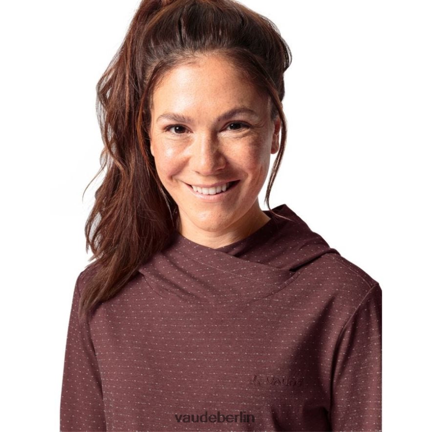 VAUDE Tuenno-Pullover dunkle Kirsche Kleidung HLT448620
