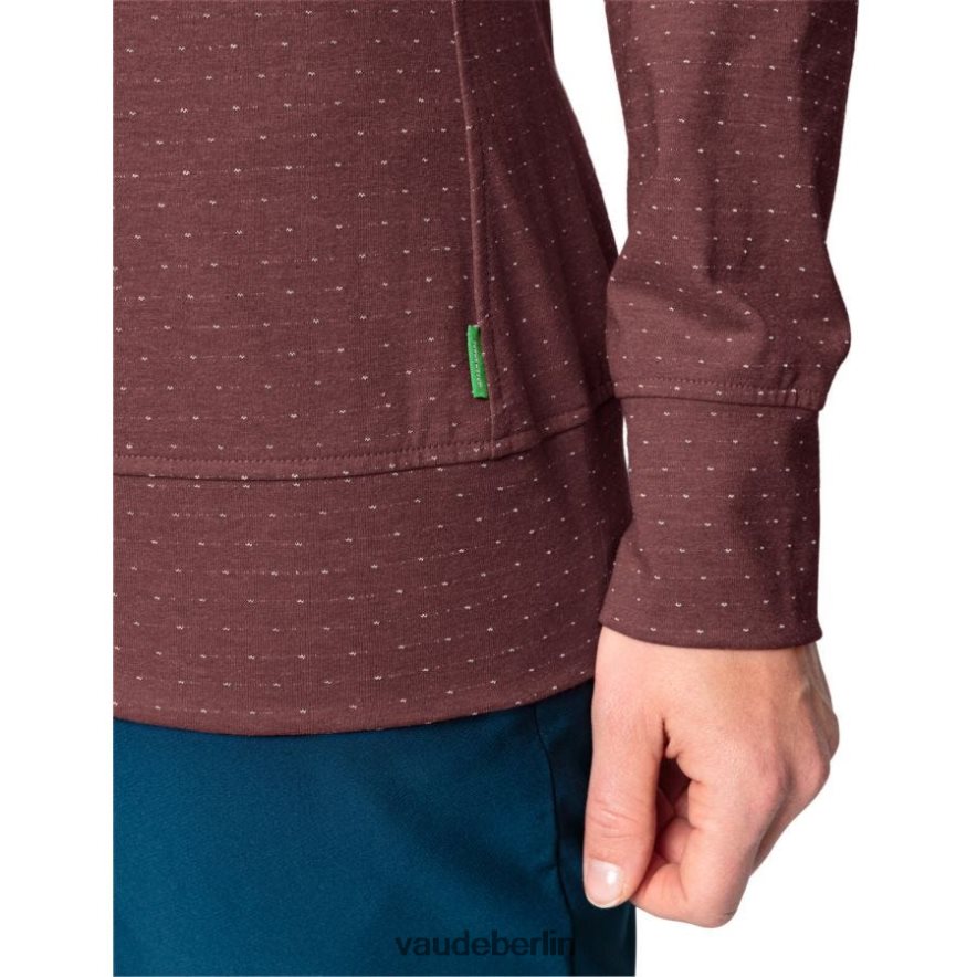 VAUDE Tuenno-Pullover dunkle Kirsche Kleidung HLT448620