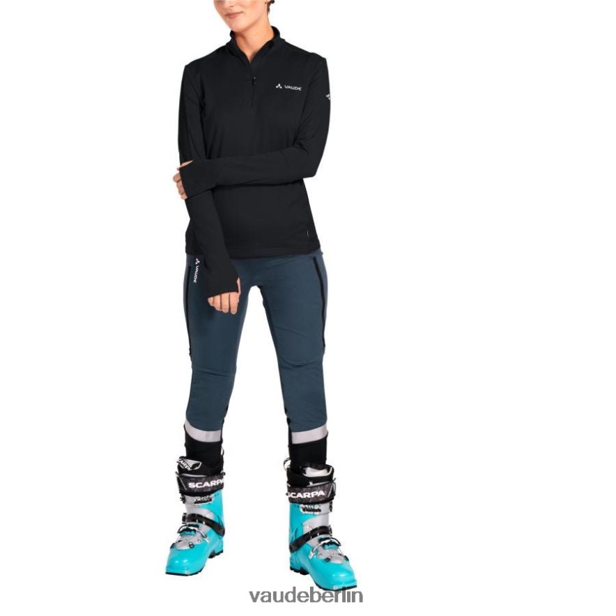 VAUDE Livigno Halfzip II Fleecepullover Schwarz Kleidung HLT448893