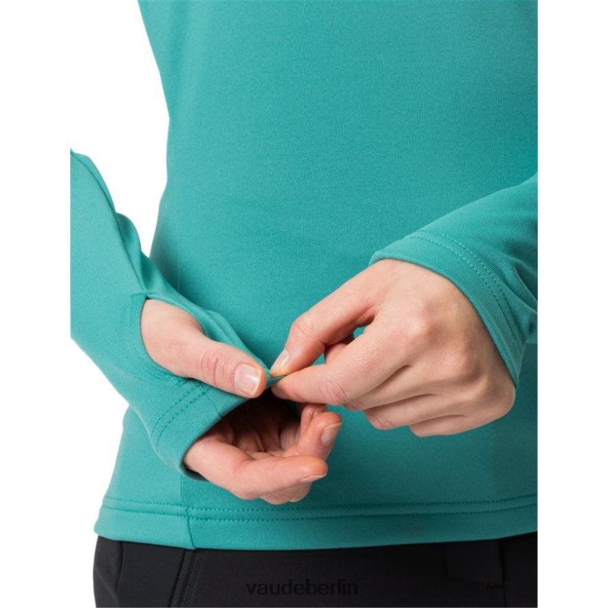 VAUDE Livigno Halfzip II Fleecepullover Weiß Kleidung HLT448888