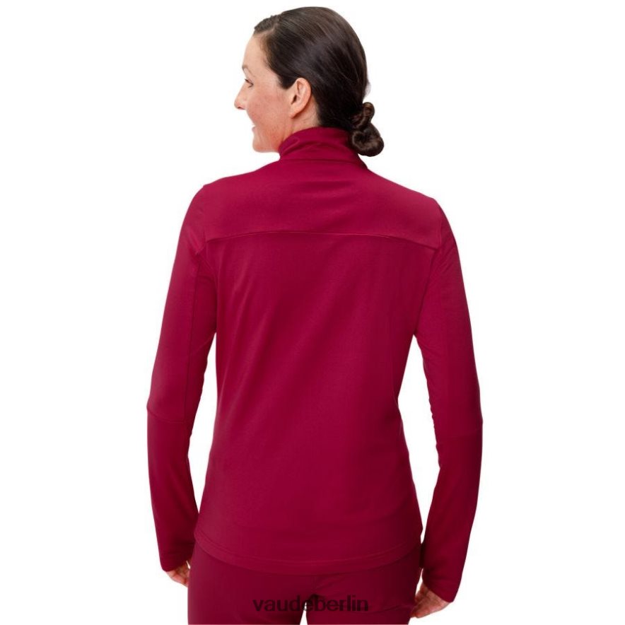 VAUDE Livigno Halfzip II Fleecepullover purpurrot Kleidung HLT448892