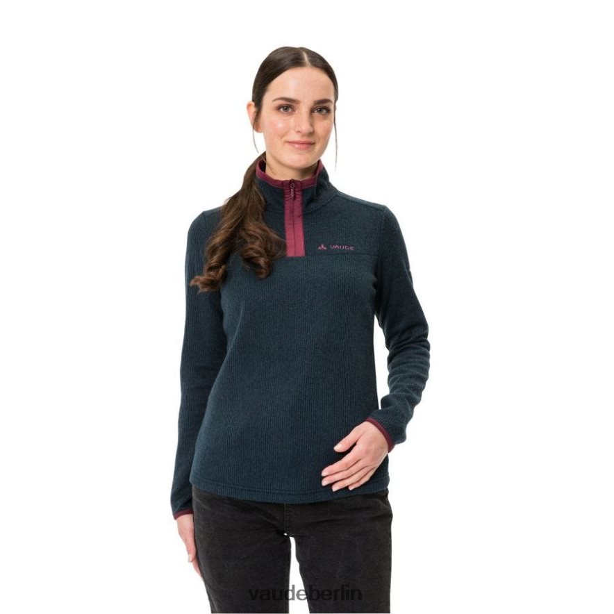 VAUDE Moena-Fleecepullover dunkles Meer Kleidung HLT448895