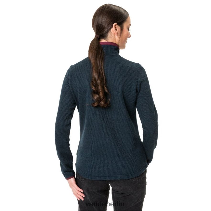 VAUDE Moena-Fleecepullover dunkles Meer Kleidung HLT448895