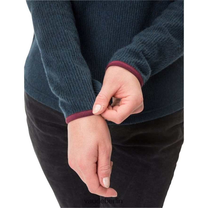 VAUDE Moena-Fleecepullover dunkles Meer Kleidung HLT448895