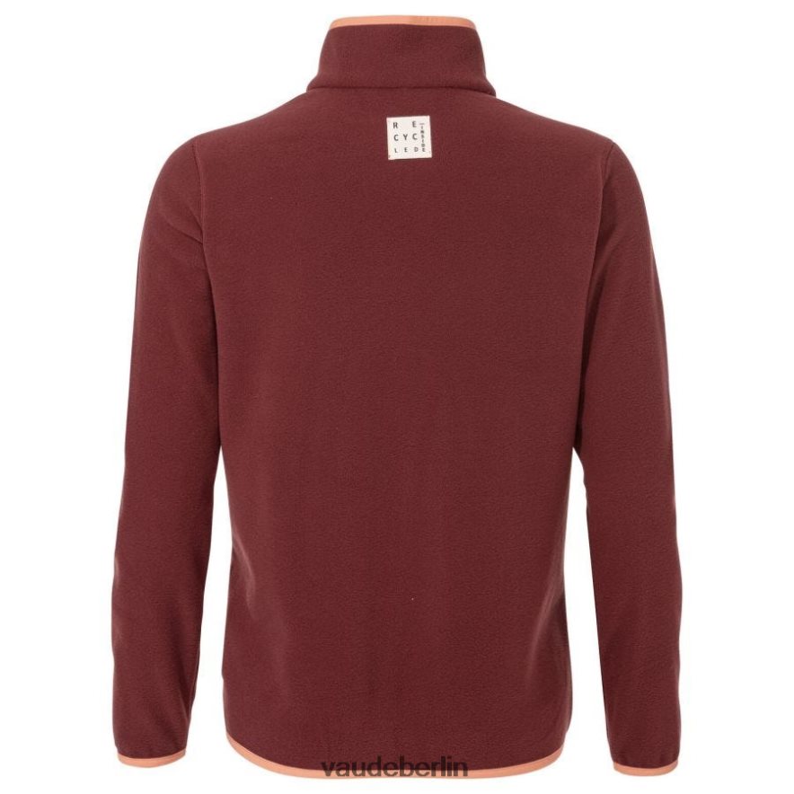 VAUDE Rosemoor-Fleecepullover mit halbem Reißverschluss dunkle Kirsche Kleidung HLT448871