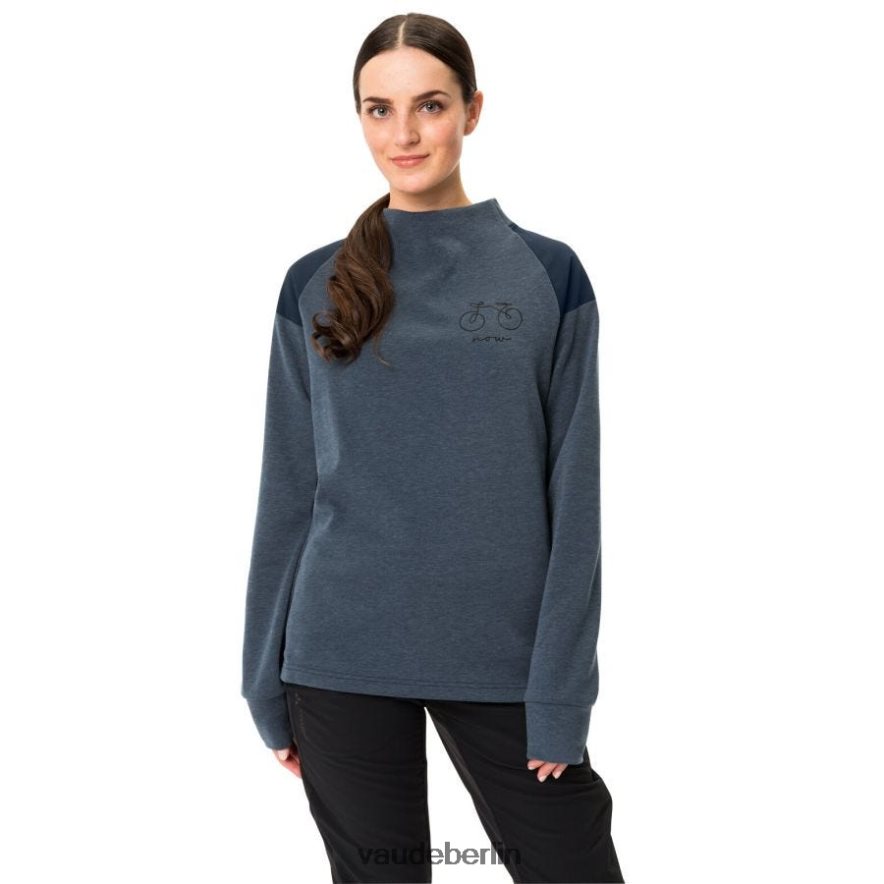 VAUDE Fahrrad-Sweatshirt dunkles Meer Kleidung HLT448640