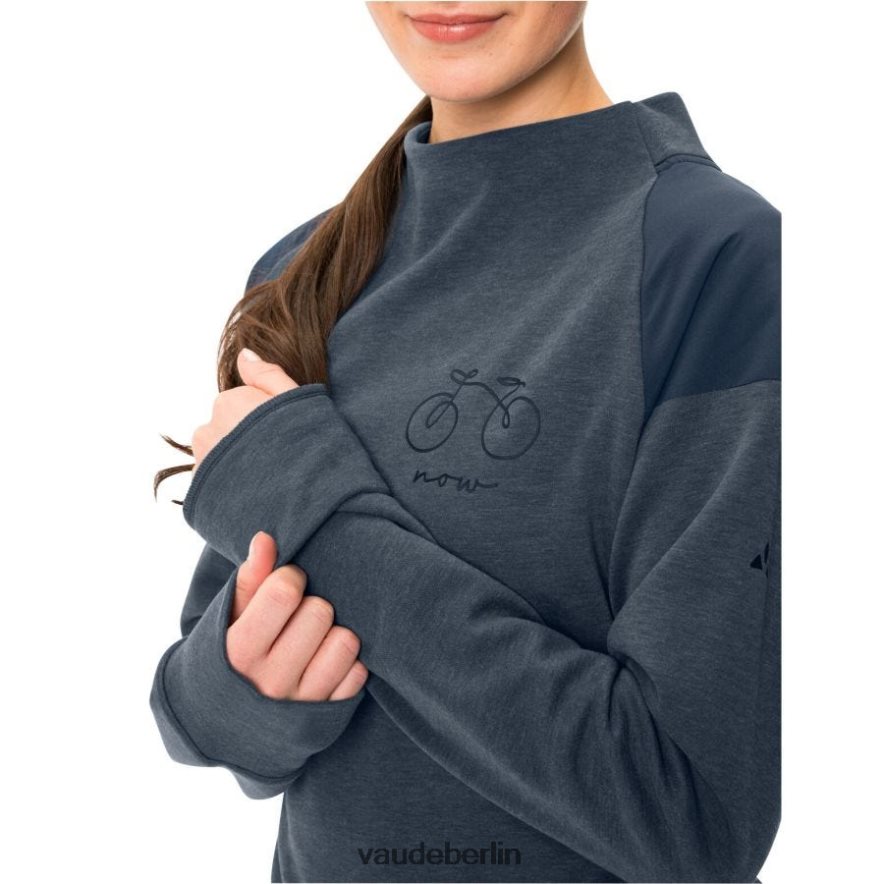 VAUDE Fahrrad-Sweatshirt dunkles Meer Kleidung HLT448640