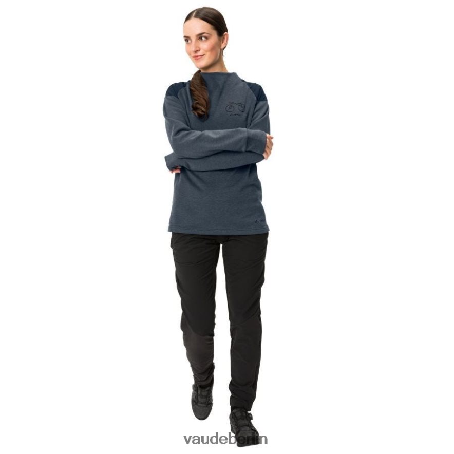 VAUDE Fahrrad-Sweatshirt dunkles Meer Kleidung HLT448640