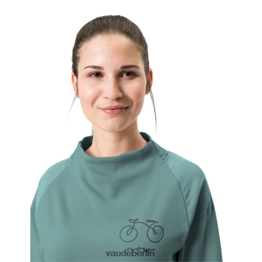 VAUDE Fahrrad-Sweatshirt staubiges Moos Kleidung HLT448639