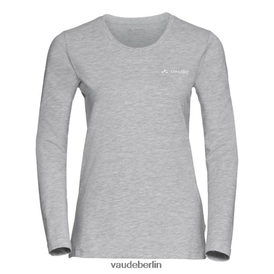 VAUDE Langarm-T-Shirt der Marke graue Melange Kleidung HLT448866