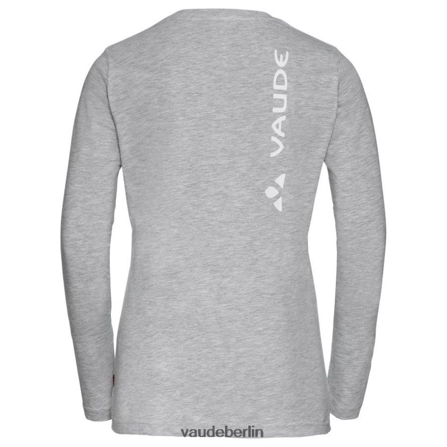 VAUDE Langarm-T-Shirt der Marke graue Melange Kleidung HLT448866