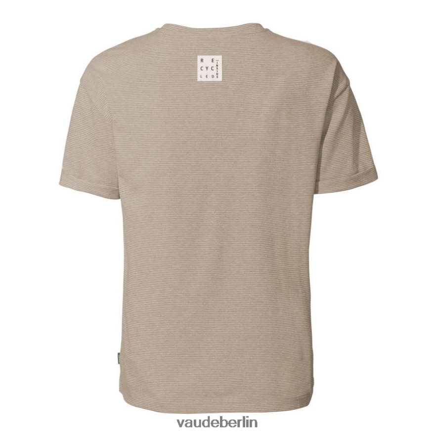 VAUDE Mineo gestreiftes T-Shirt Leinen Kleidung HLT448768