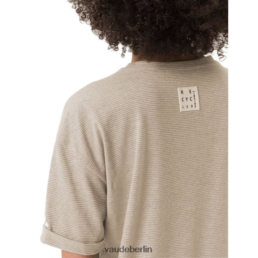 VAUDE Mineo gestreiftes T-Shirt Leinen Kleidung HLT448768